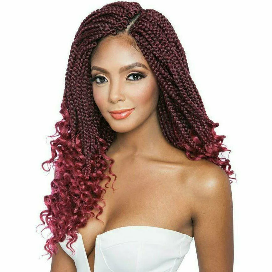 Afri-Naptural: 3X Curly Ends Box Braid 14" (BOX 301) - FINAL SALE - Image 2