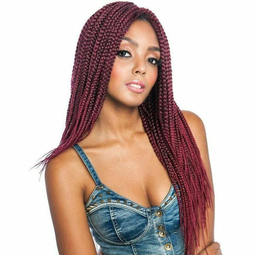 Afri-Naptural: 3X Pre-Stretched Box Braid 20" (TWB301) - Image 2