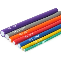 ANNIE: 10" Soft Twist Rollers 5/8" #1208 - Image 3
