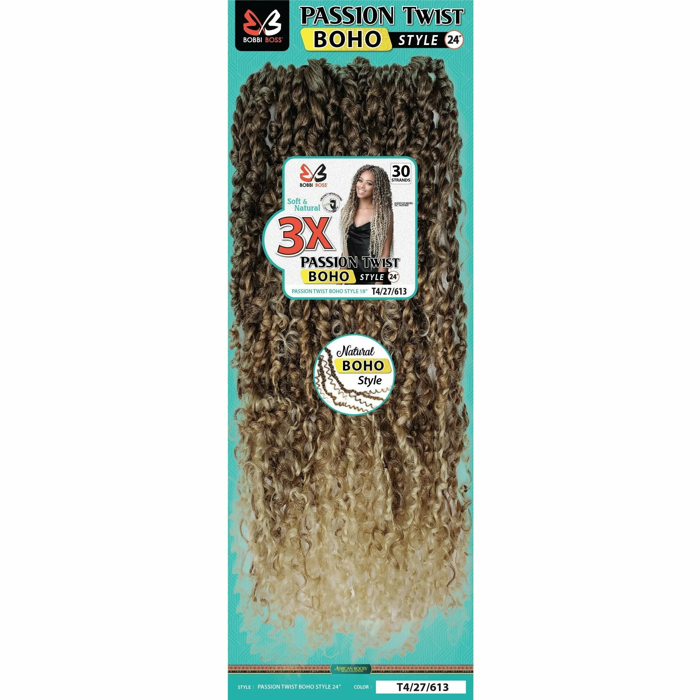 Bobbi Boss: 3X Passion Twist Boho Style 24" - Image 3