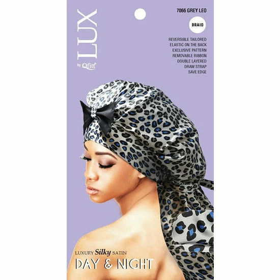 LUX by Qfitt: Luxury Silky Satin Braid Bonnet - Image 3
