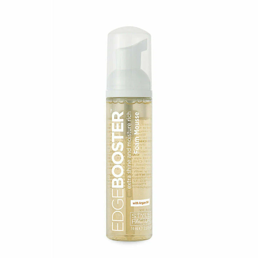 Style Factor: Edge Booster Extra Shine and Moisture Rich Foam Mousse 2.5oz - Image 4