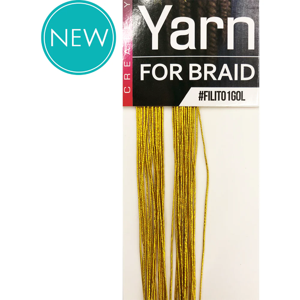 Yarn For Braid - Gold - Image 3